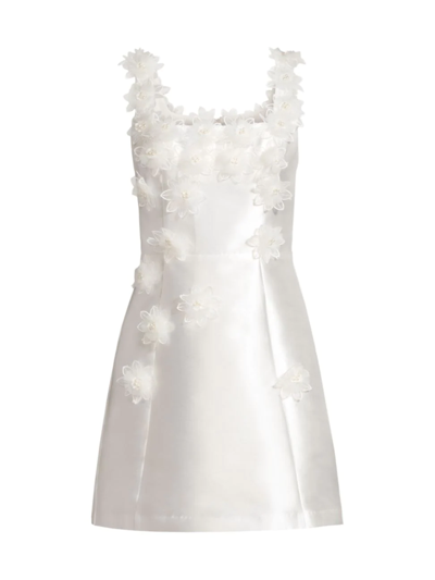 Elliatt Elder Embellished Minidress In Ivory