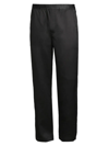 Cdlp Straight-leg Relaxed-fit Woven Pyjama Bottoms In Black