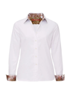 Robert Graham Priscilla Button-front Shirt In White
