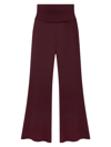 STELLA MCCARTNEY WOMEN'S COMPACT KNIT FLARED PANTS