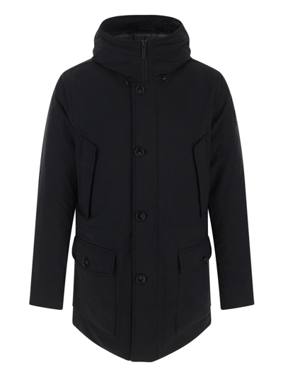 Woolrich Down Jacket In Black