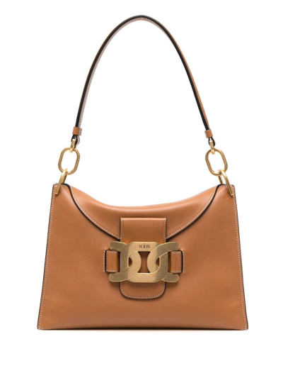 Tod's Kate Chain-detail Shoulder Bag In Brown