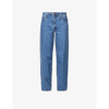 Levi's 501 Original Cropped Jeans In Charleston Fun In Hold My Purse