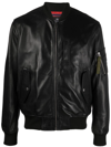 PS BY PAUL SMITH LEATHER BOMBER JACKET