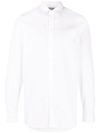 Moschino Embroidered-logo Detail Shirt In Weiss