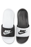 Nike Victori One Sport Slide In White/ Black/ Black