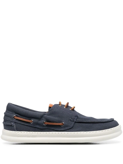 Camper Runner Four Boat Shoes In Blue