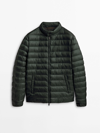 MASSIMO DUTTI LIGHTWEIGHT QUILTED JACKET