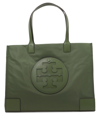 Tory Burch "ella Tote" Shoulder Bag In Green