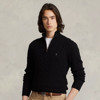Polo Ralph Lauren Cable-knit Wool-cashmere Sweater In Blue