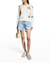 Rails Perci Crewneck Multi-colored Star Sweater In Multi Stars