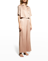 Lunya Washable Silk High-rise Pant Set In Otium Tan