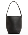 The Row Park Small North-south Tote Bag In Blpl Black Pld