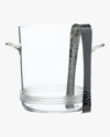 JULISKA DEAN ICE BUCKET & TONGS