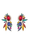 Eye Candy Los Angeles Laguna Statement Earrings In Gold