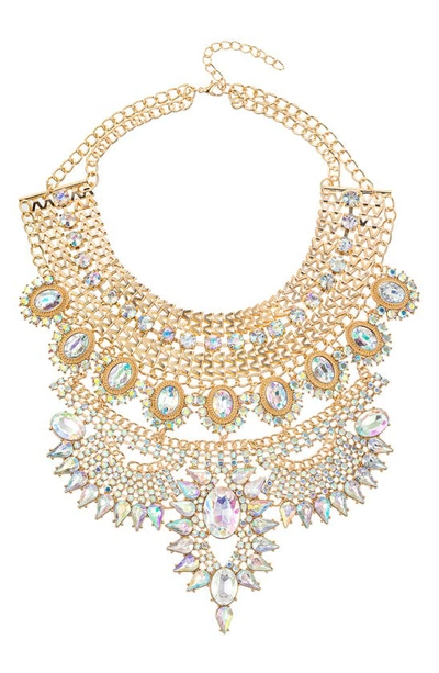 Eye Candy Los Angeles Zaniah Statement Necklace In Gold