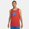 Nike Sportswear Men's Tank In Light Crimson,light Photo Blue