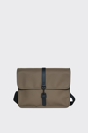 Rains Men's Waterproof Adjustable Messenger Bag In Wood