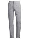 Peter Millar Superior Corduroy Pants In Mountain Grey