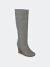 Journee Collection Women's Langly Boot In Grey