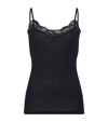 Hanro Spaghetti Strap Camisole Top In Black