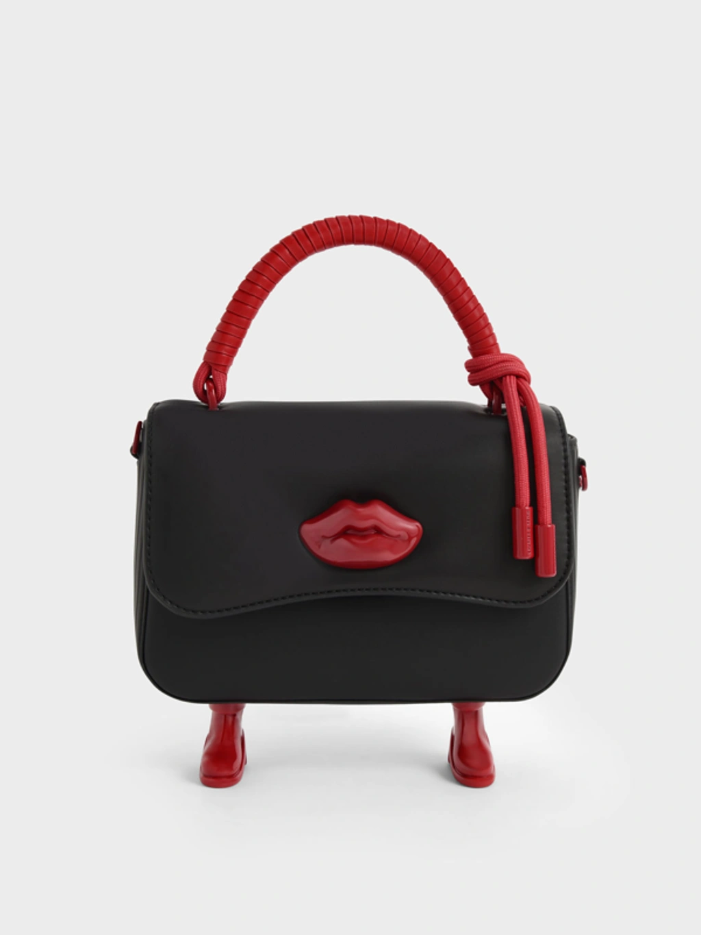 CHARLES&KEITH Calliope Top Handle Bag ハンドルバッグ/送料込 Charles & Keith Calliope Top Handle Bag In Black | ModeSens