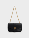 CHARLES & KEITH AUBRIELLE PANELLED CROSSBODY BAG