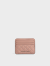 CHARLES & KEITH CLEO QUILTED CARD HOLDER