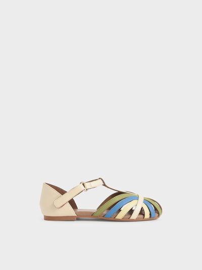 Charles & Keith - Girls' T-bar Mary Janes In Multi