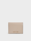 CHARLES & KEITH SNAP BUTTON MINI SHORT WALLET