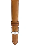 MICHELE 18MM LEATHER WATCH STRAP,MS18AA270216