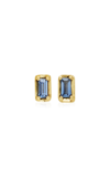 ILA LEONE 14K YELLOW GOLD SAPPHIRE EARRINGS