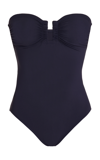 Eres 'cassiopee' Strapless One-piece Swimsuit In Navy
