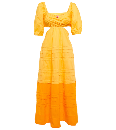 Staud Clothing Womens Yellow Other Materials Dress