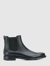 Tod's Suede Leather Chelsea Boots In Black