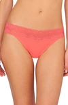 Natori Bliss Perfection One-size Thong In Sunrise