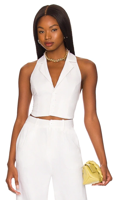 Lovers & Friends Sydney Vest In White