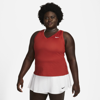 Nike Women's Court Victory Tennis Tank Top (plus Size) In Red