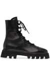 NICHOLAS KIRKWOOD PEARLOGY COMBAT BOOTS