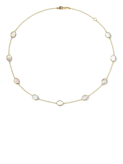 IPPOLITA 18KT YELLOW GOLD ROCK CANDY CONFETTI MOTHER OF PEARL NECKLACE