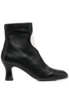 CHIE MIHARA AKEMI TWO-TONE ANKLE BOOTS