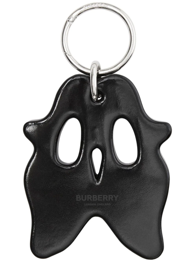 Burberry Monster Graphic Keyring In Black