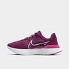 Nike React Infinity Run Flyknit 3 Sneakers In Purple In Light Bordeaux/pink Prime/sangria/white
