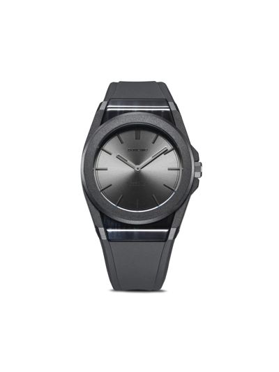 D1 Milano Watch Carbonlite 40.5mm In Black/grey