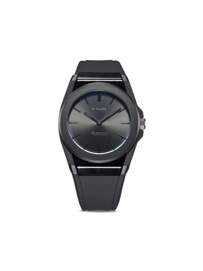 D1 Milano Watch Carbonlite 40.5mm In Black