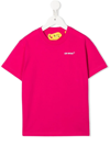 Off-white Arrows-motif Cotton T-shirt In Pink