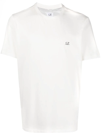 C.p. Company Goggle-print T-shirt In White