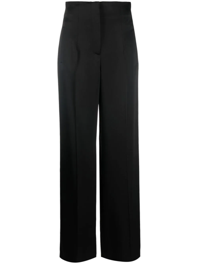 ALBERTA FERRETTI HI-RISE STRAIGHT-LEG TROUSERS