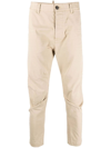 Dsquared2 Beige Stretch Cotton Sexy Chino Pant Beige Dsquared Uomo 52 In Beige
