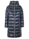 Herno Matilde Puffer Jacket In Navy Blue